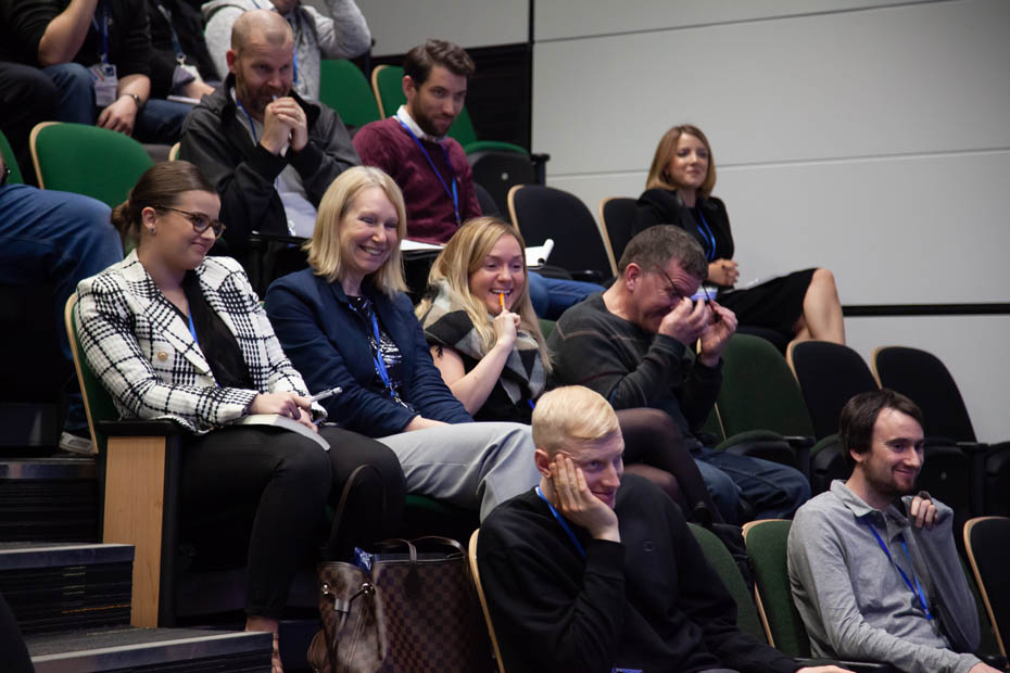 Audience at Atlassian in Scotland 2019
