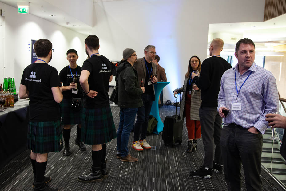 Drinks reception, Atlassian in Scotland