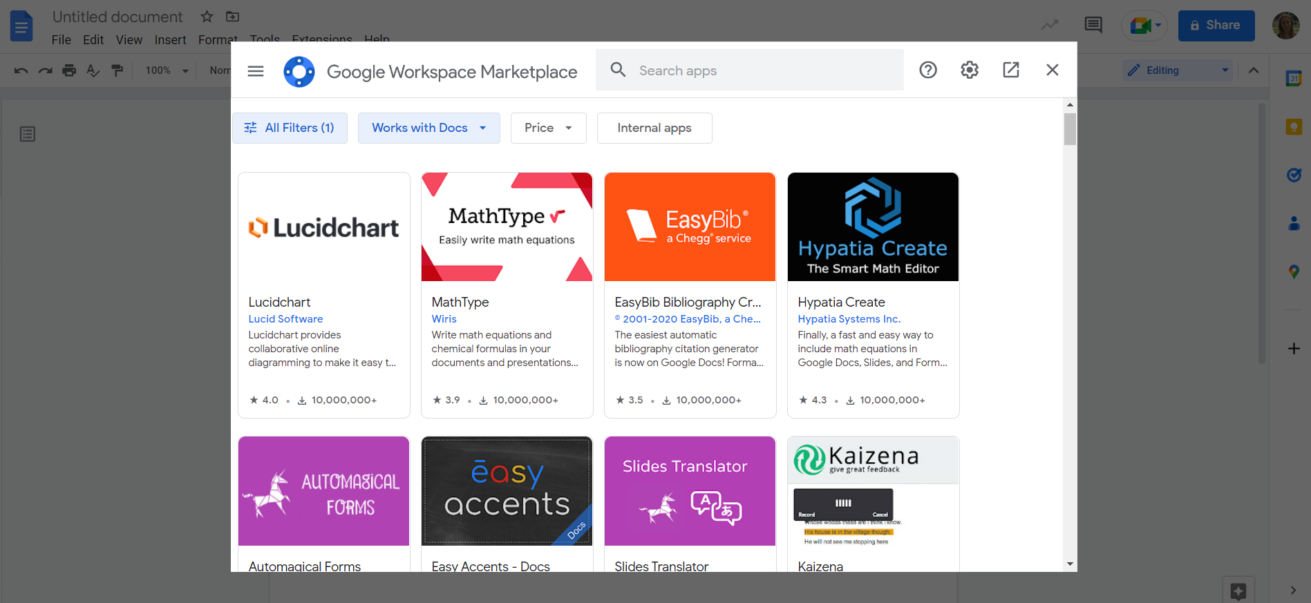 Google Workspace Marketplace