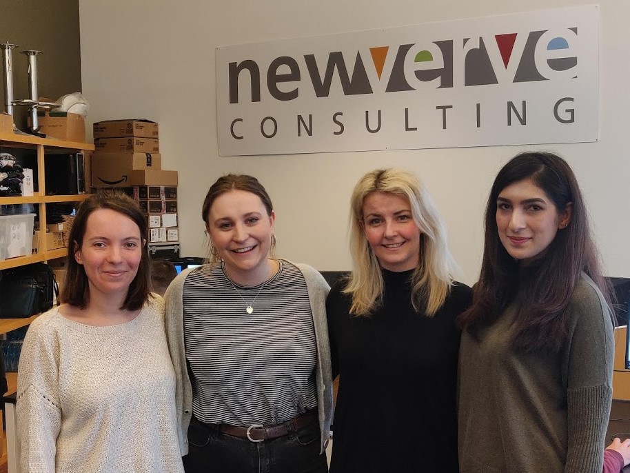 New Verve's female team members