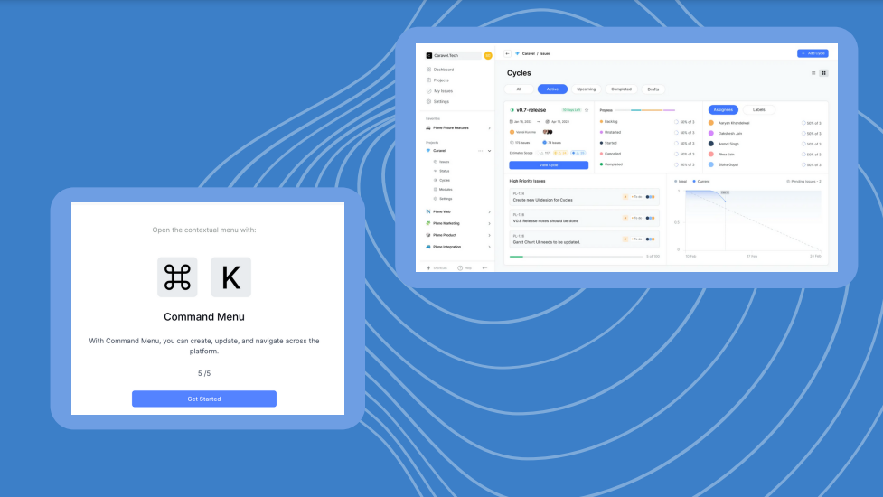 Integrations within Plane